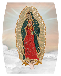 Lady of Gaudalupe Bronze